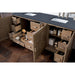 Whitewashed Walnut / Charcoal Soapstone - 3 Faucet Holes