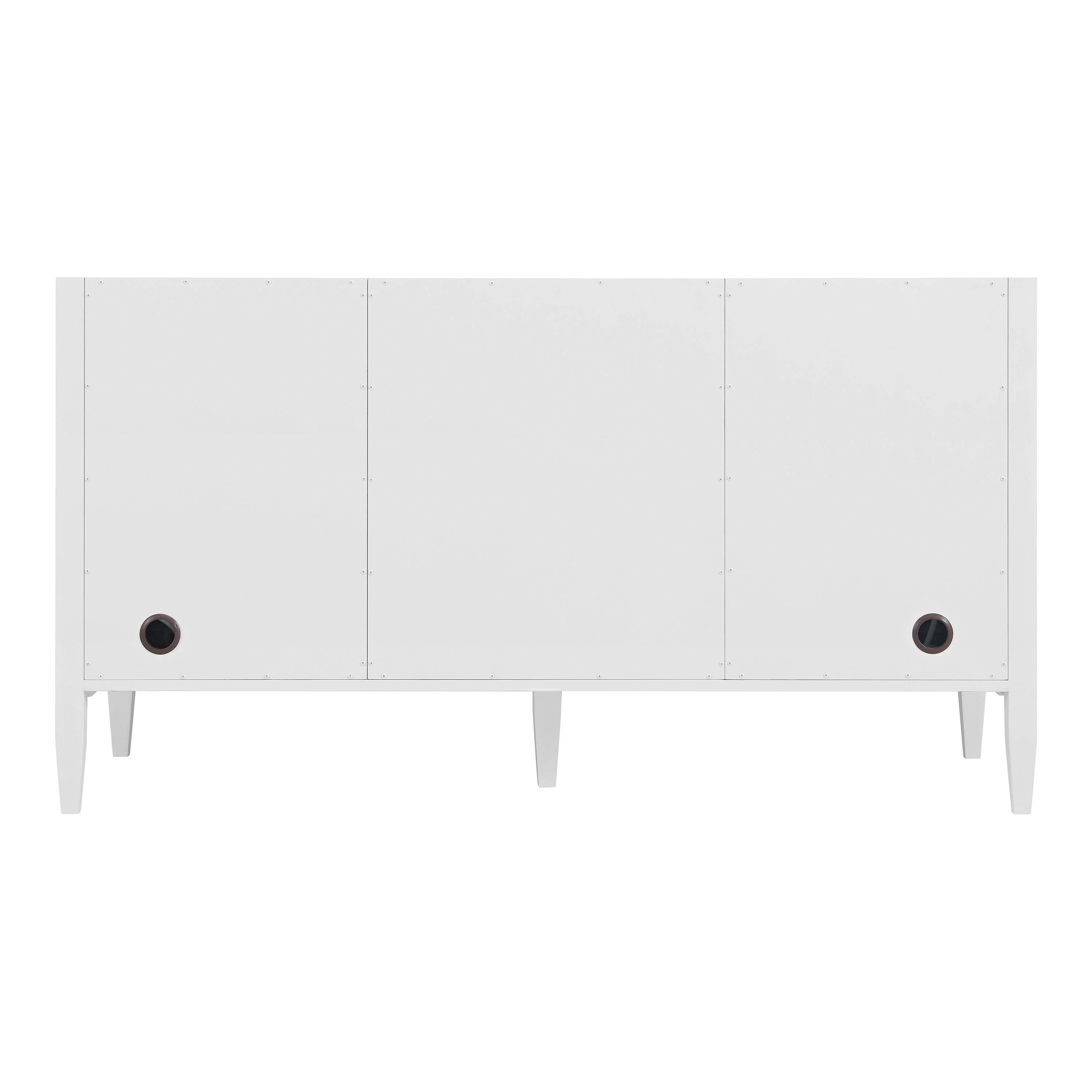 Bright White / Victorian Silver - 3 Faucet Holes