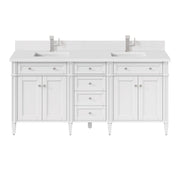 Bright White / White Zeus - 1 Faucet Hole