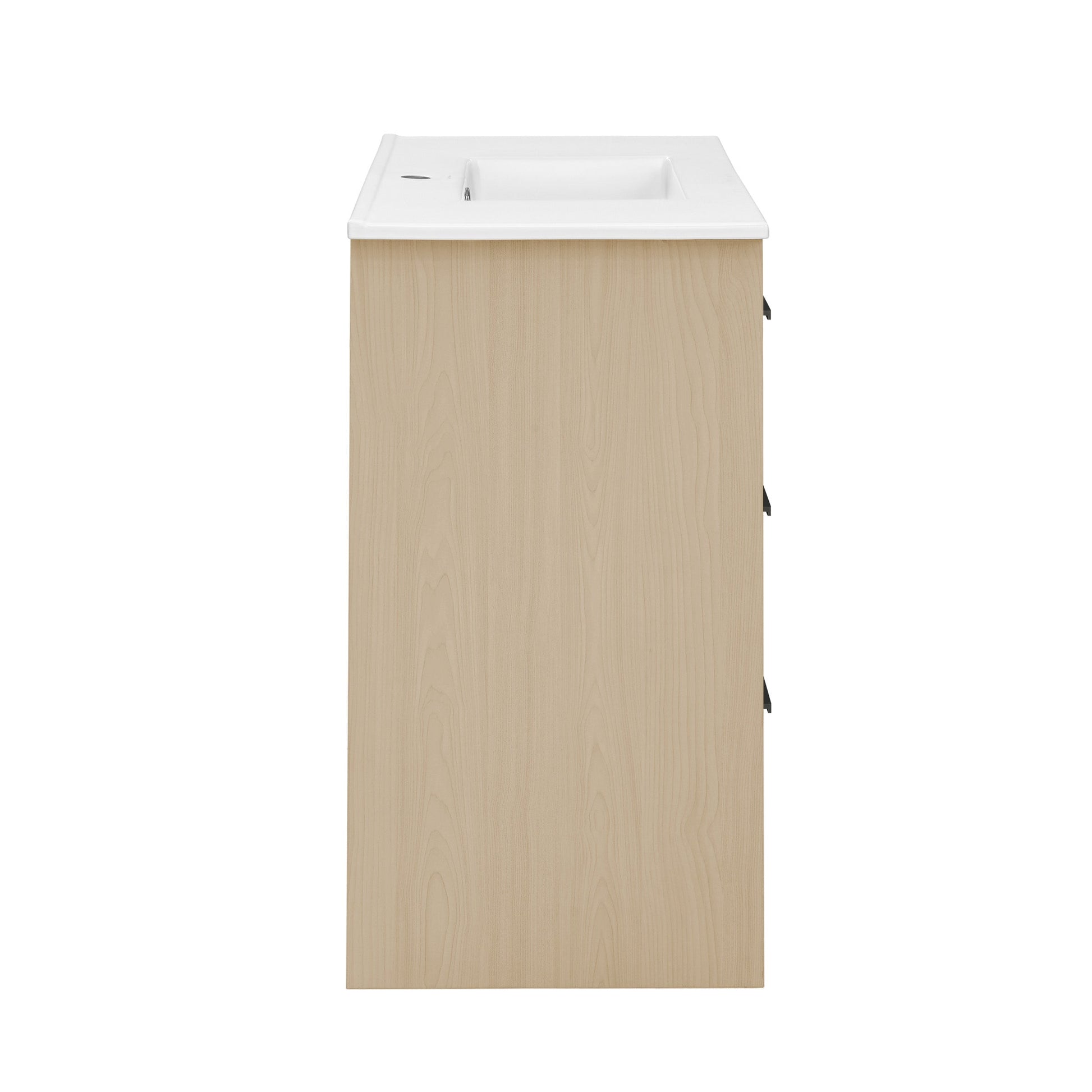 Natural Oak / White / 1-Hole