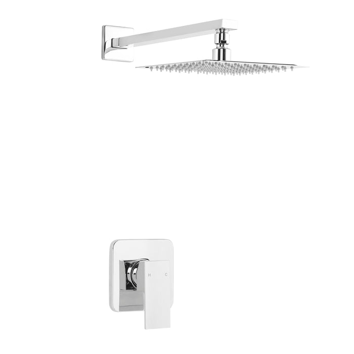 Polished Chrome / Without Tub Filler