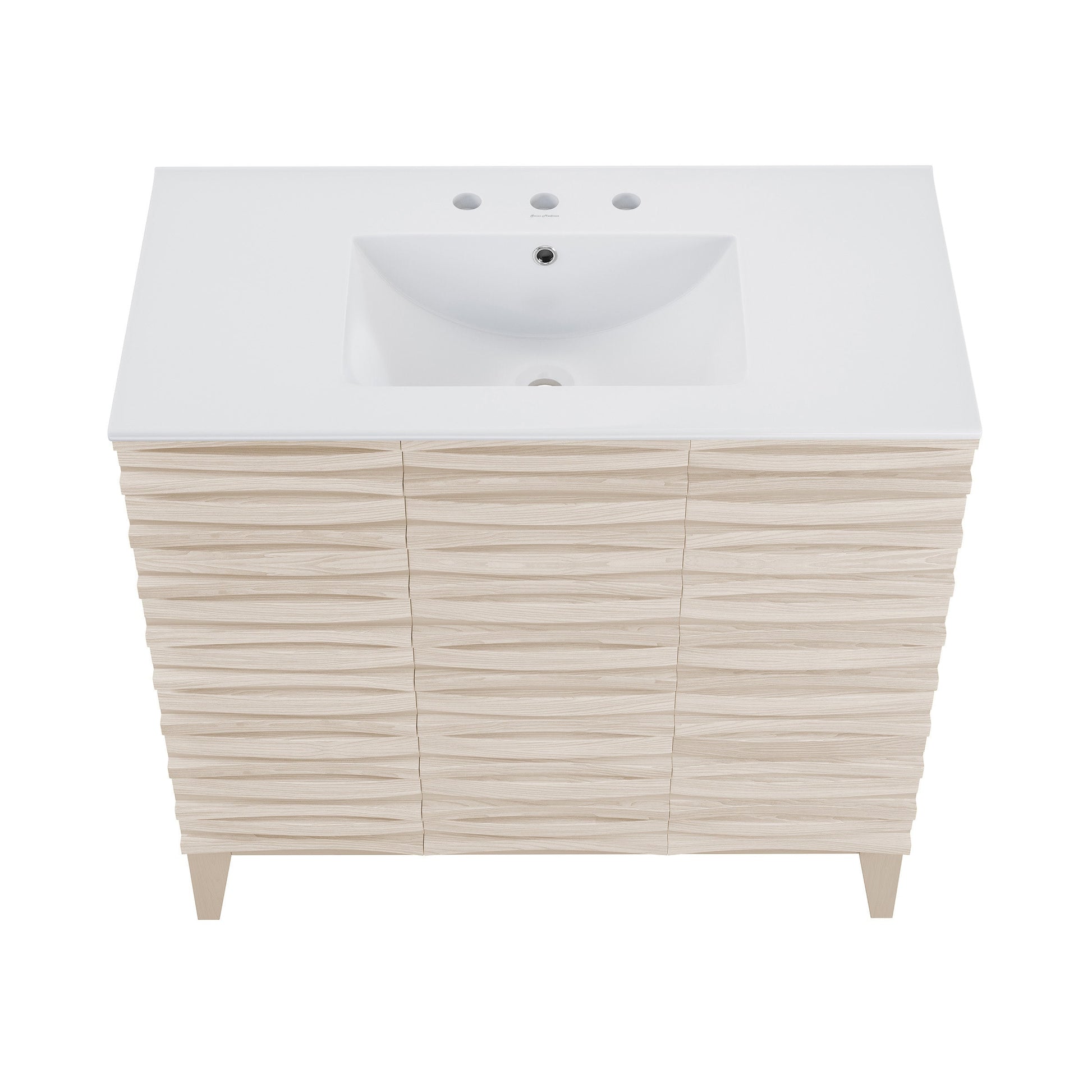 White Oak / White / 3-Hole