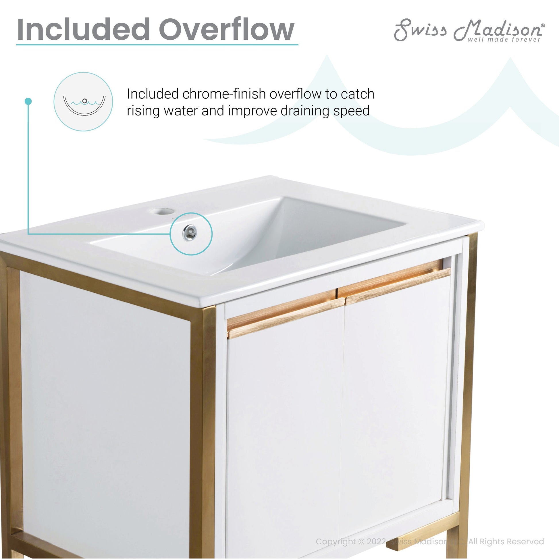 White / White / 1-Hole