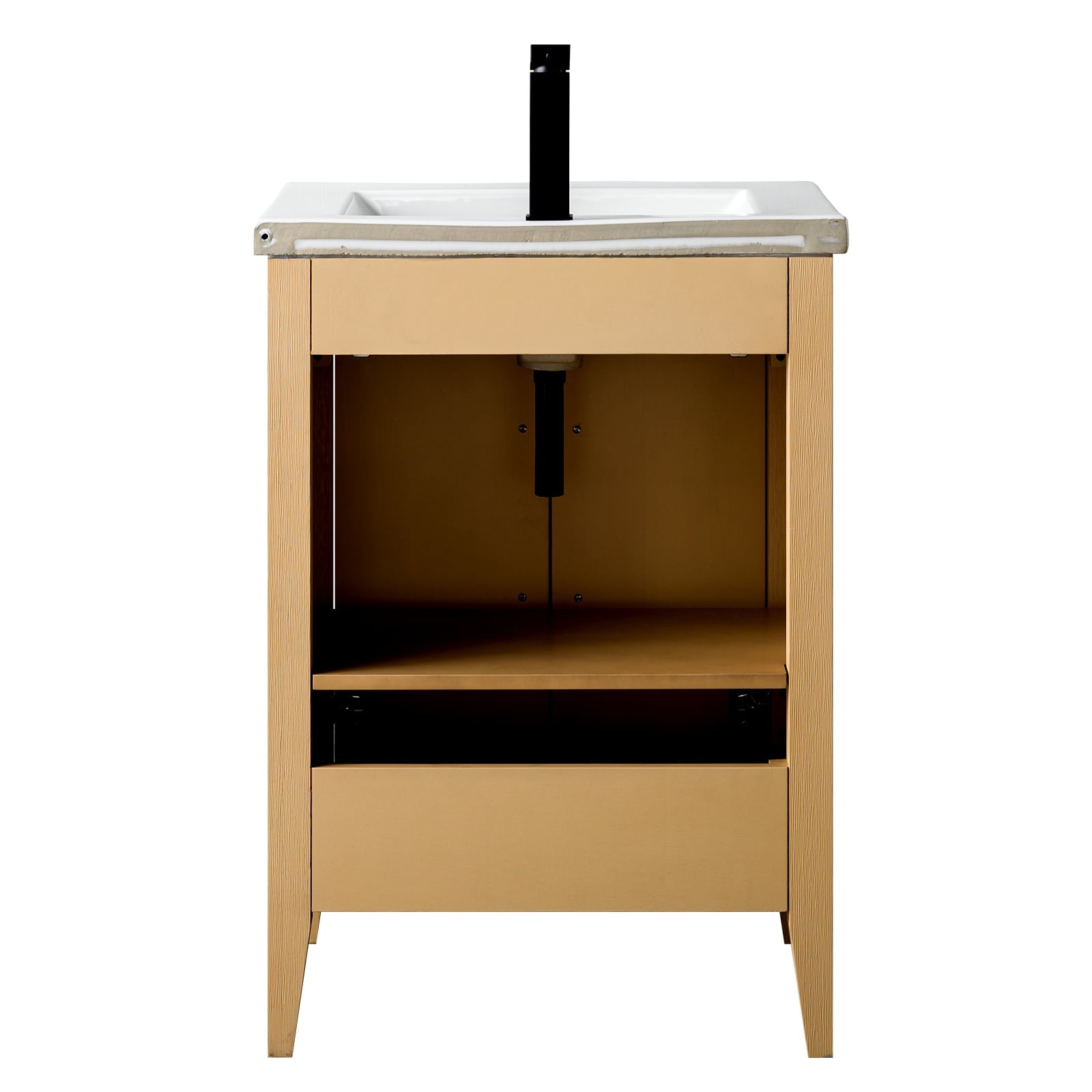 Natural Oak / Matte Black