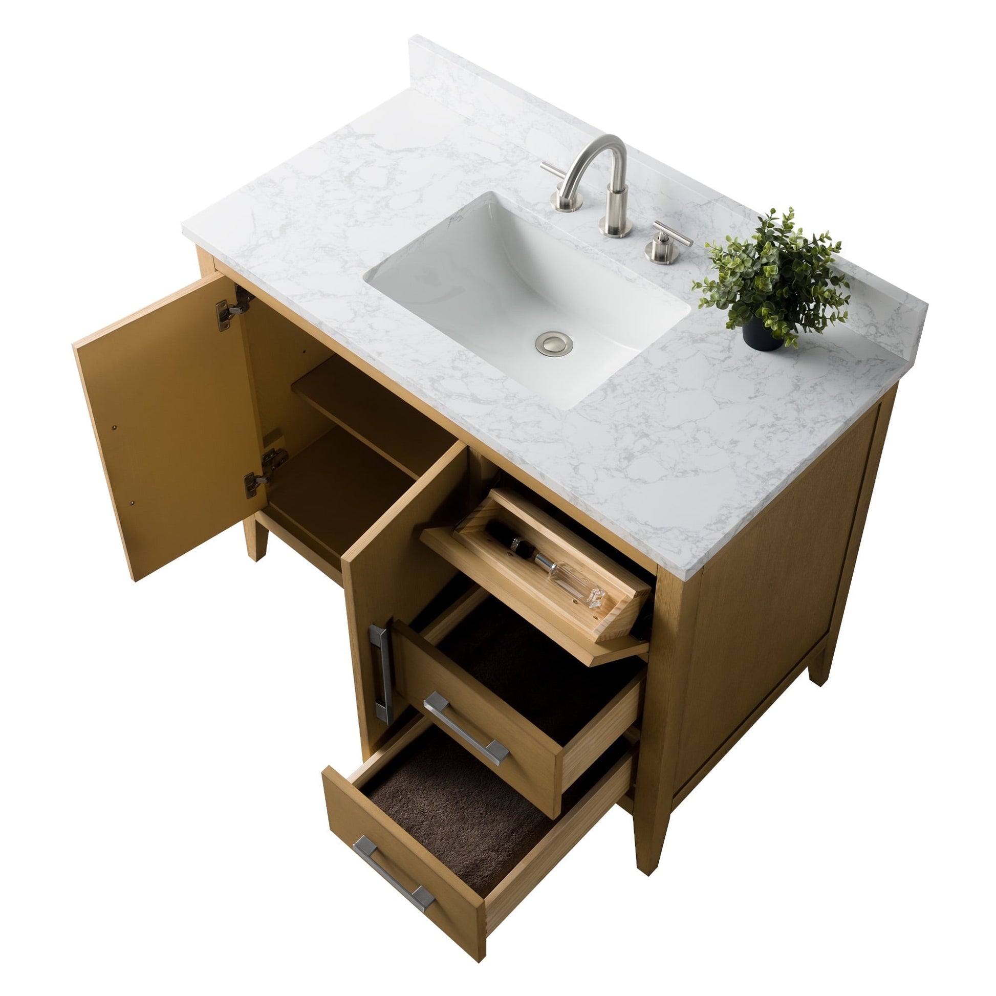 Natural Oak / Brushed Nickel