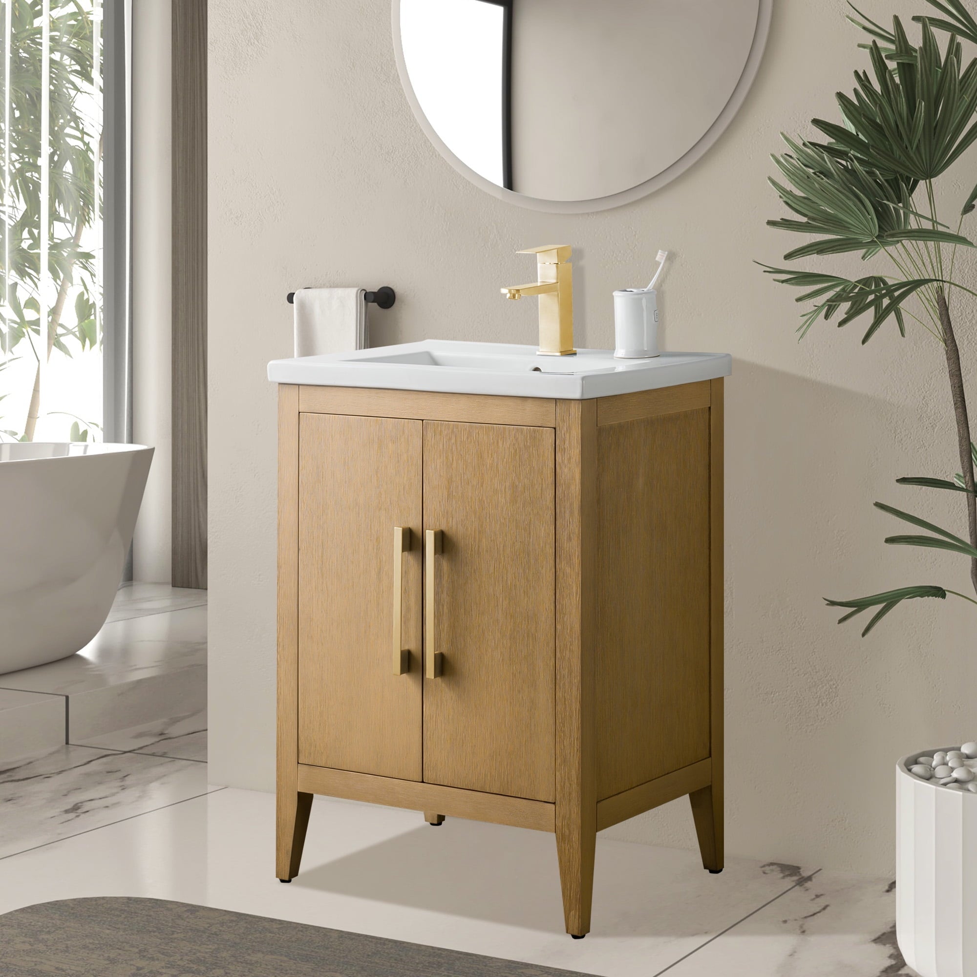 Natural Oak / Golden Brushed
