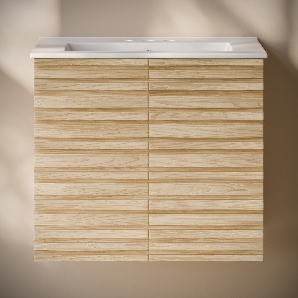 Natural Oak / Black / 3-Hole Center