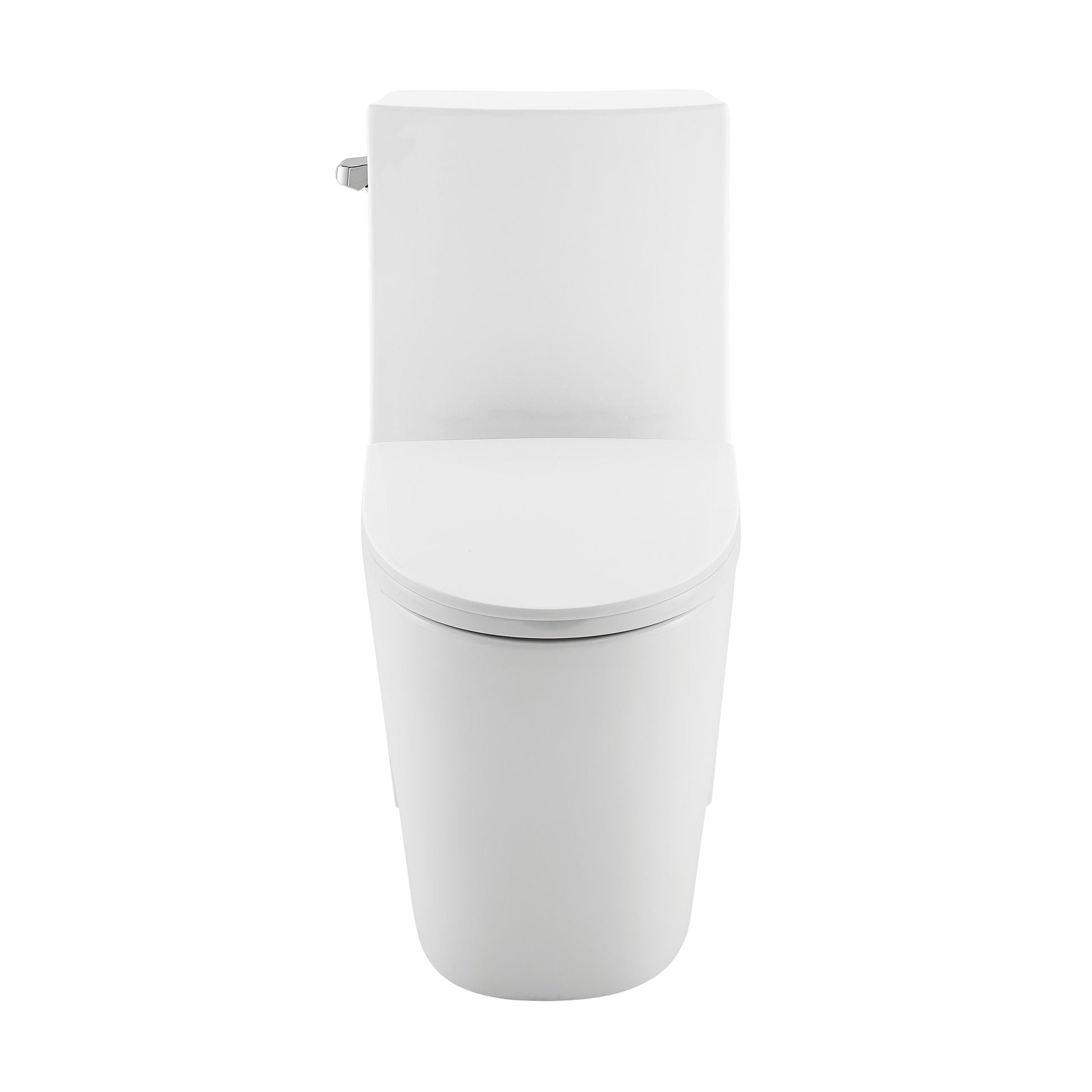 Glossy White / Single - Left / Chrome