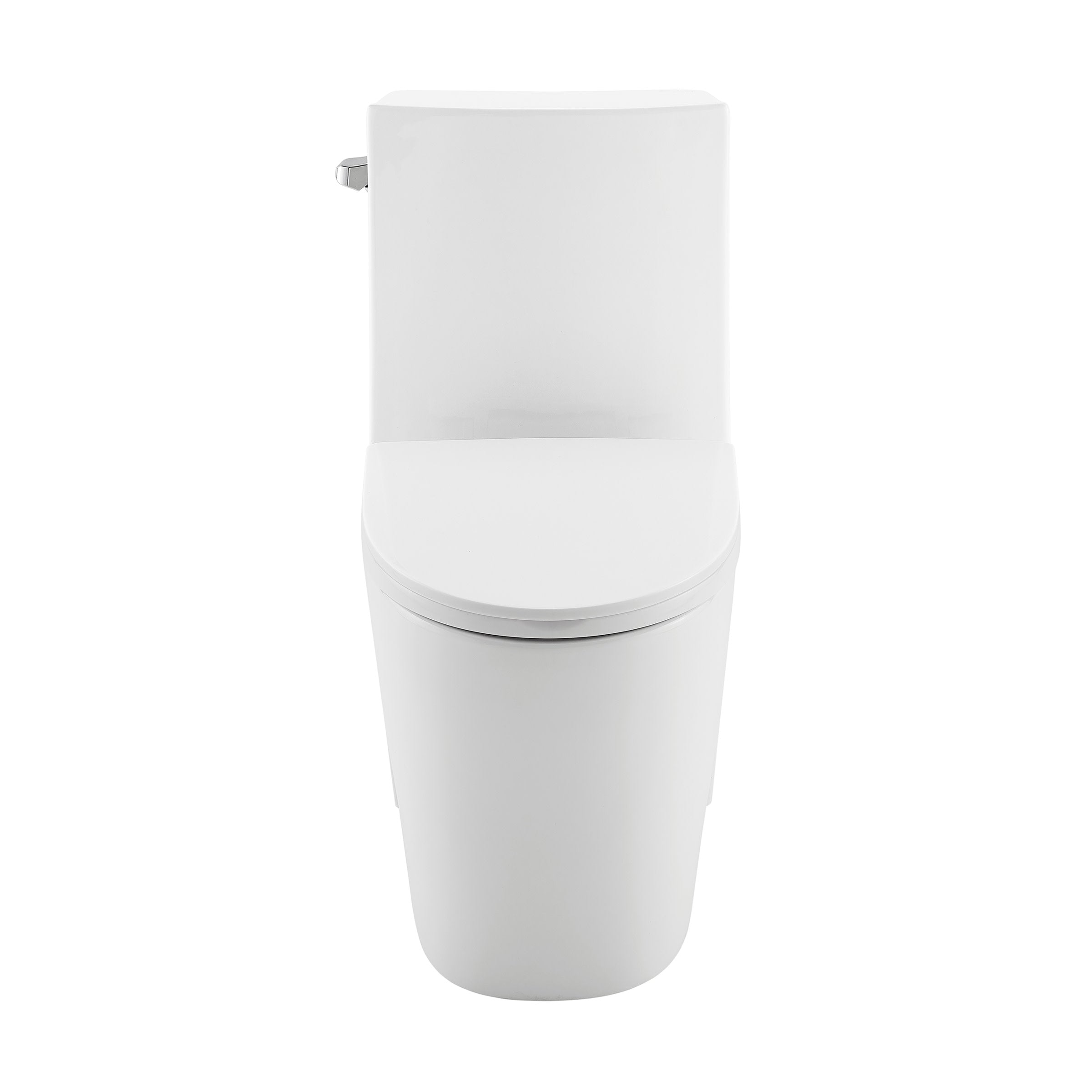 Glossy White / Single - Left / Chrome