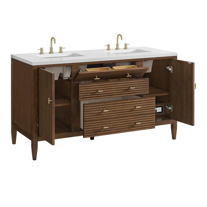 Mid-Century Walnut / No Countertop