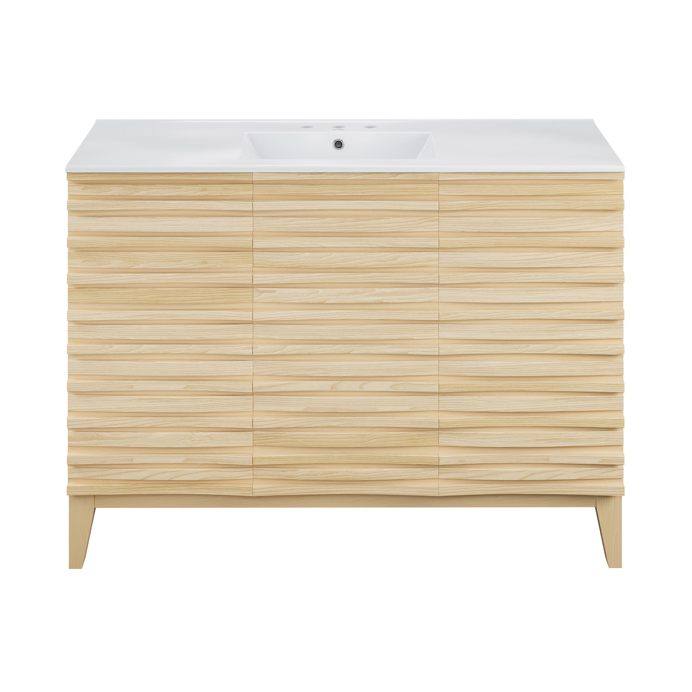 Natural Oak / Glossy White / 3-Hole