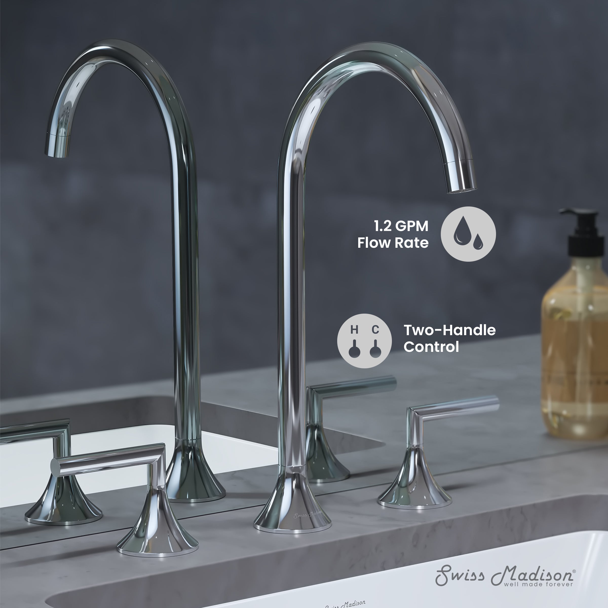 Polished Chrome / Lever
