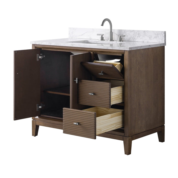 Linear Walnut / Brushed Nickel