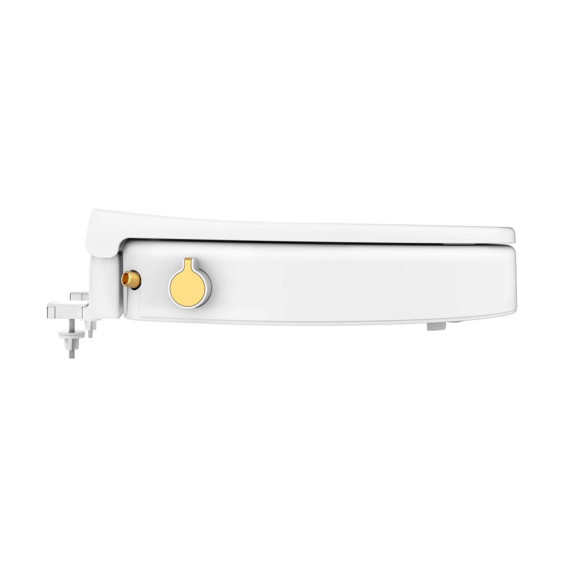 Glossy White / Elongated with Manual Bidet