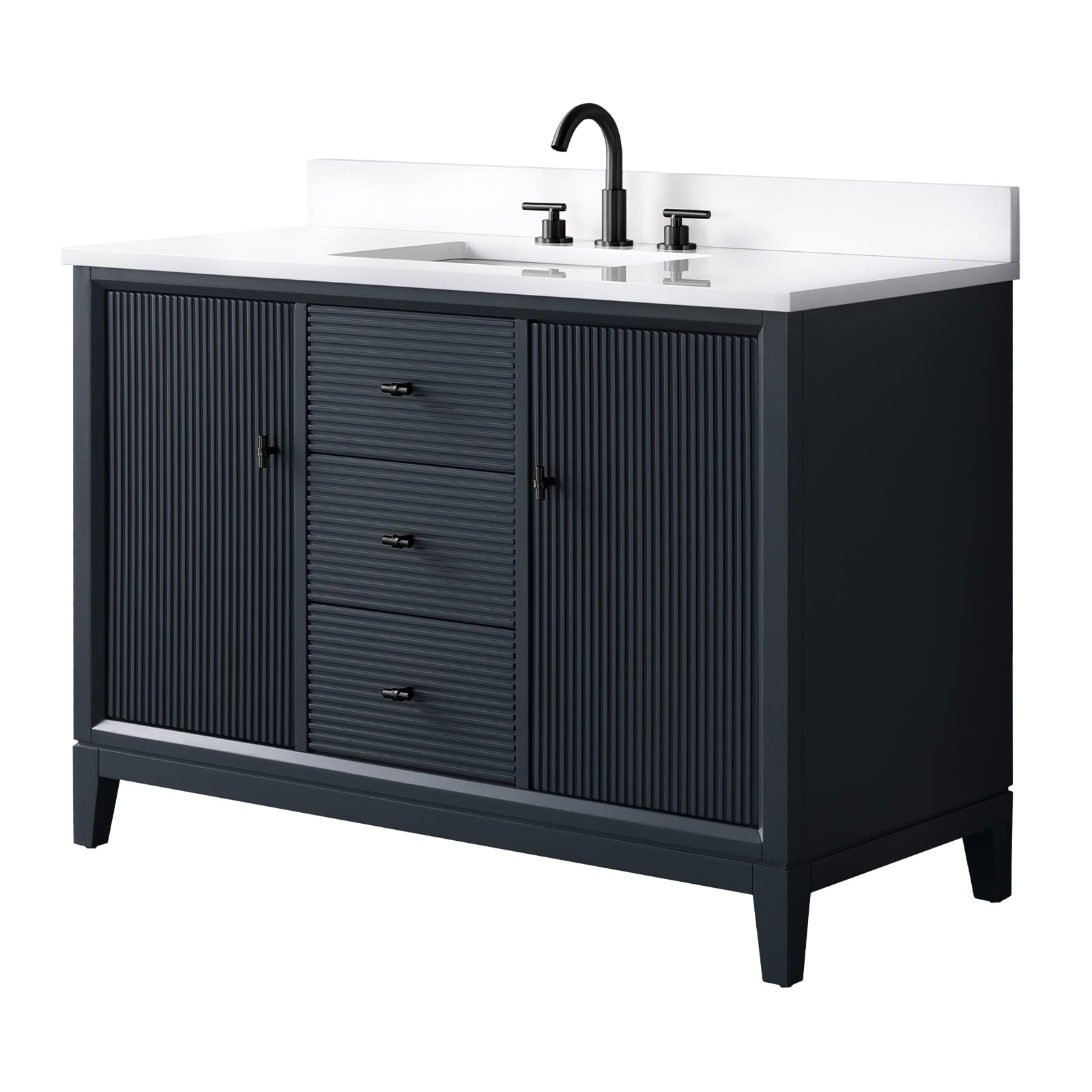 Linear Vintage Spruce Blue / Matte Black