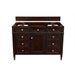 Burnished Mahogany / No Countertop