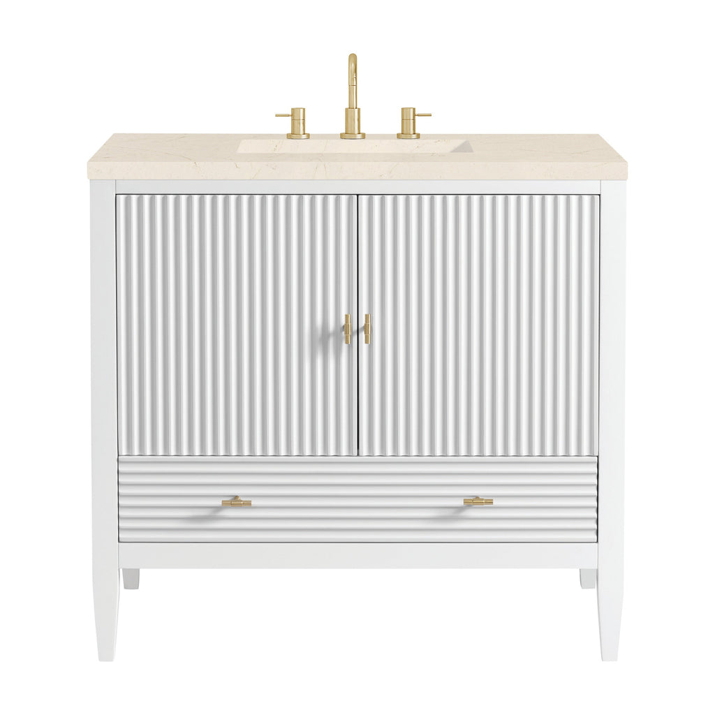 Bright White / Eternal Marfil - 3 Faucet Holes