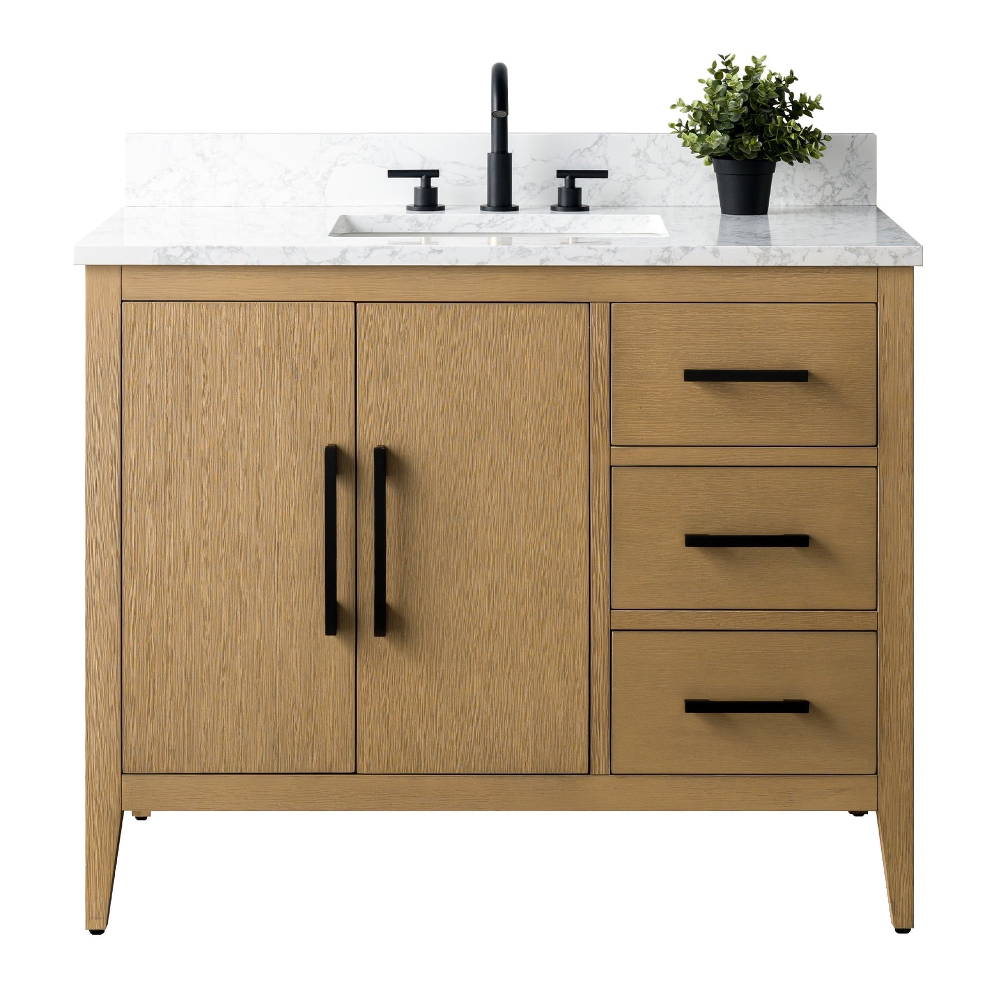 Natural Oak / Matte Black
