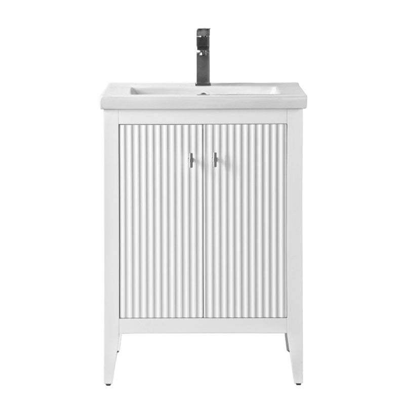 Linear White / Brushed Nickel