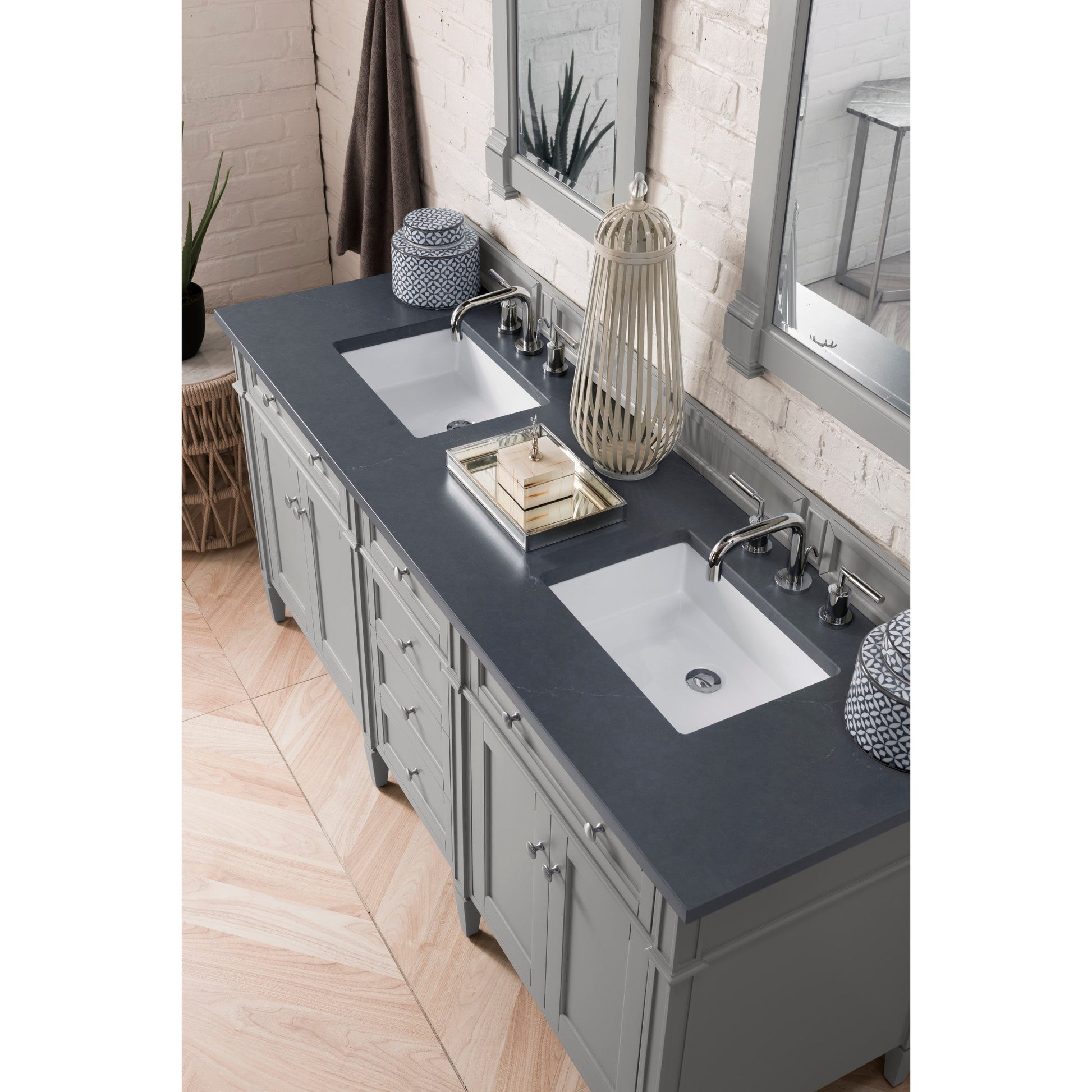 Urban Gray / Charcoal Soapstone - 3 Faucet Holes