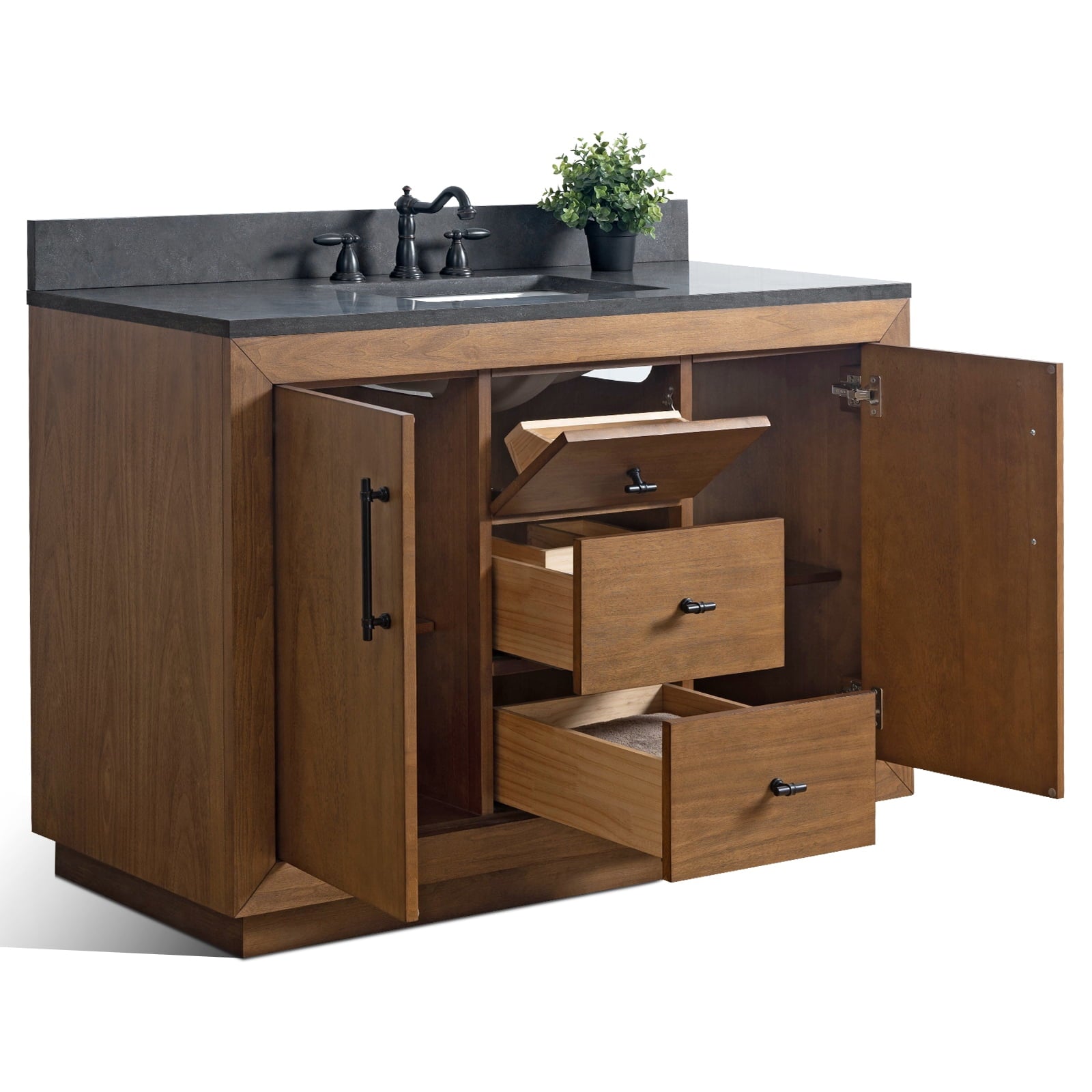 Tan / Black Limestone