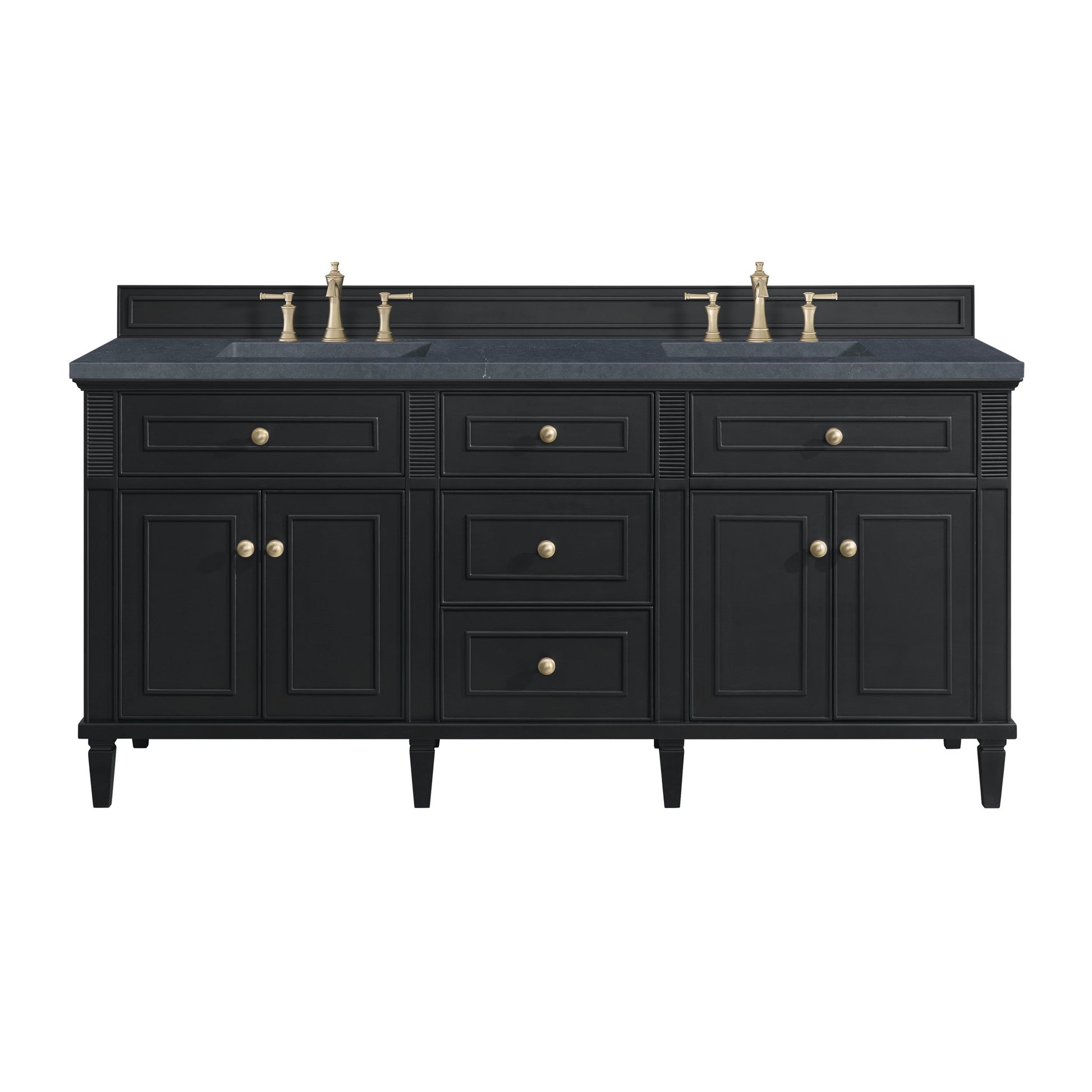 Black Onyx / Charcoal Soapstone - 3 Faucet Holes