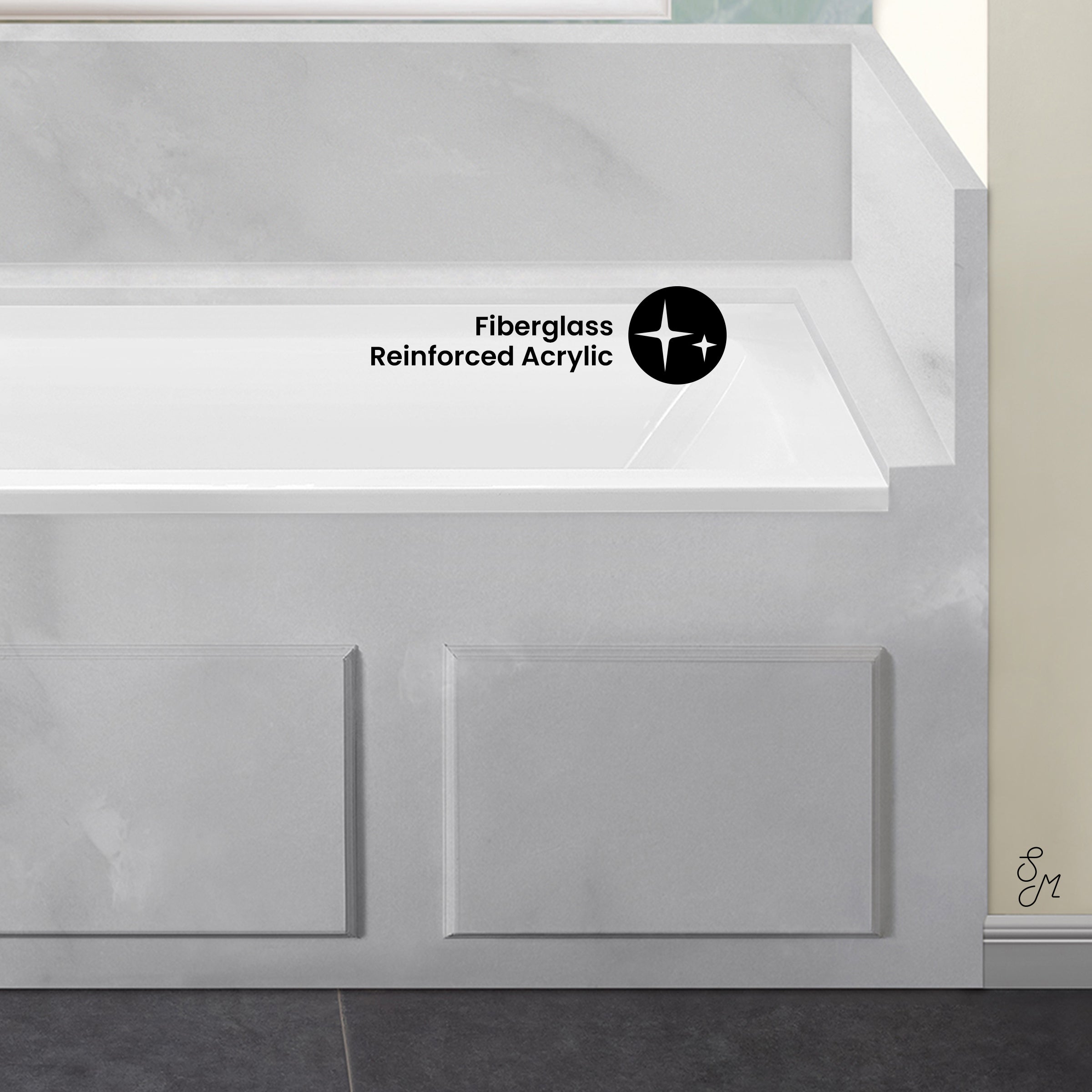 Glossy White / Left