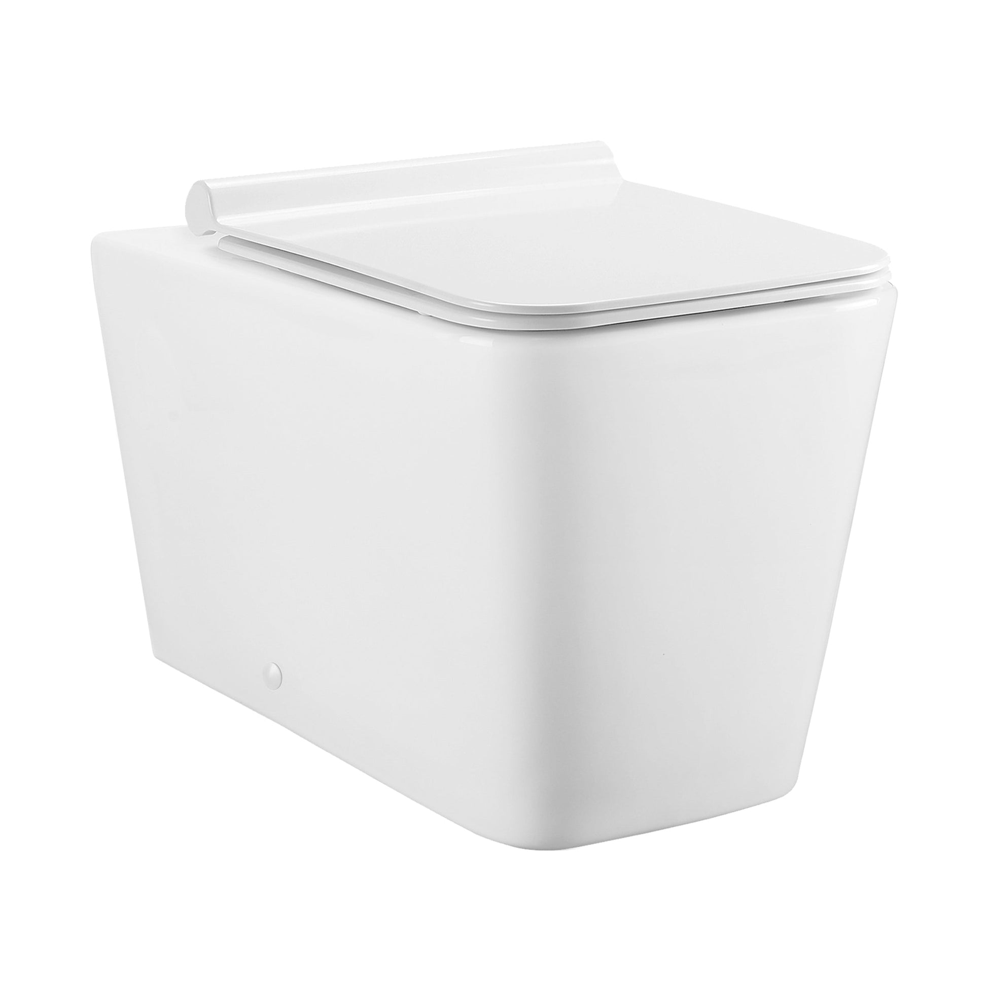 Glossy White / Brass