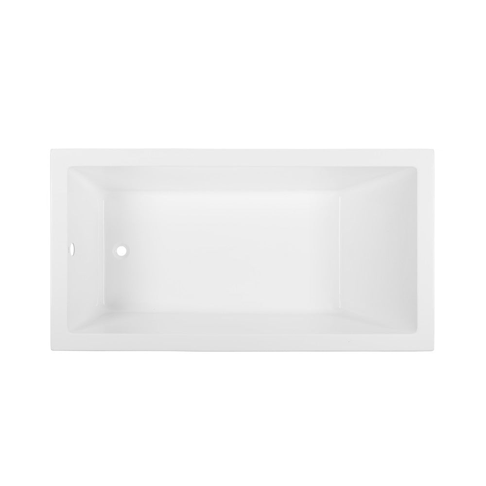 Glossy White / Drop-in / Reversible
