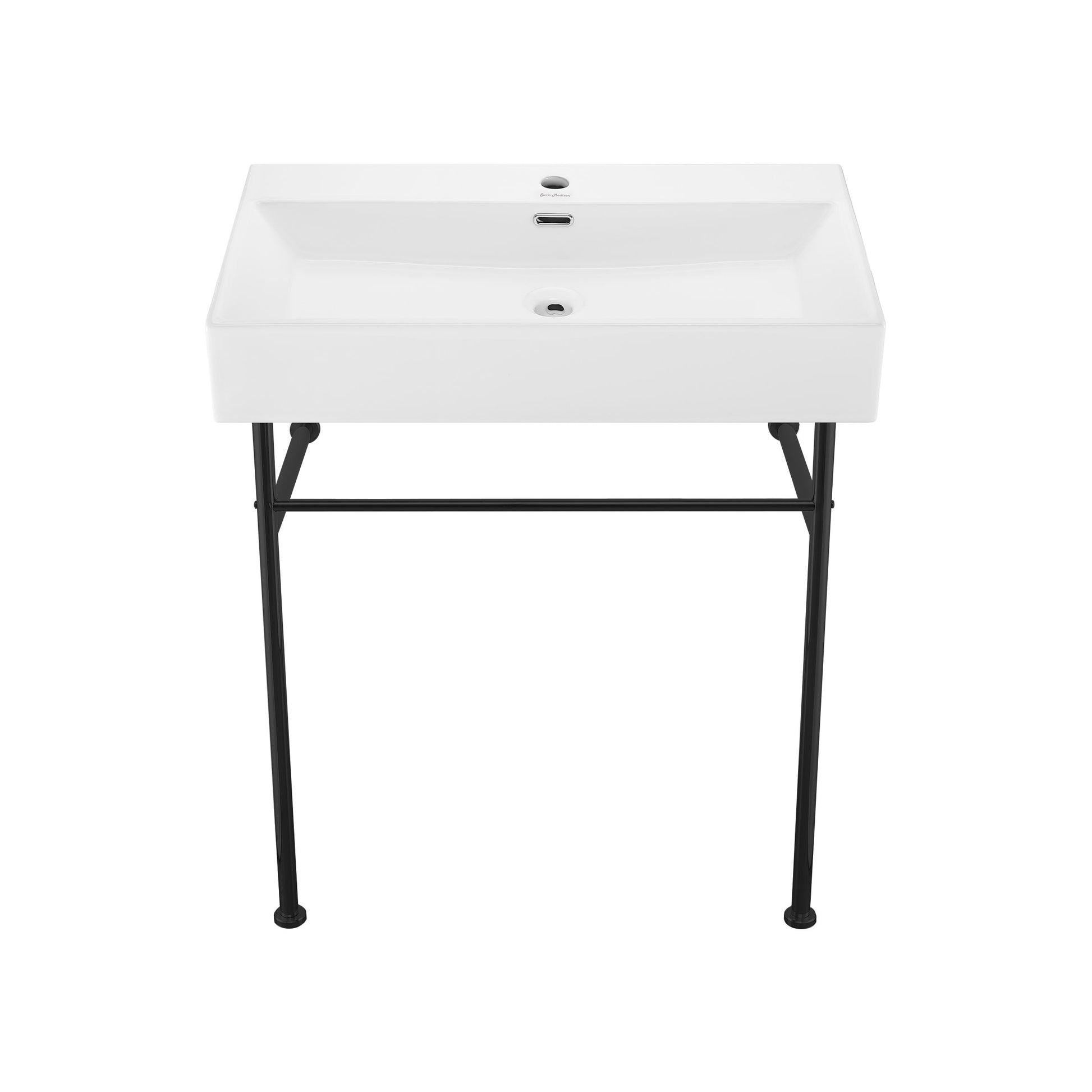 Black / White / 1-Hole
