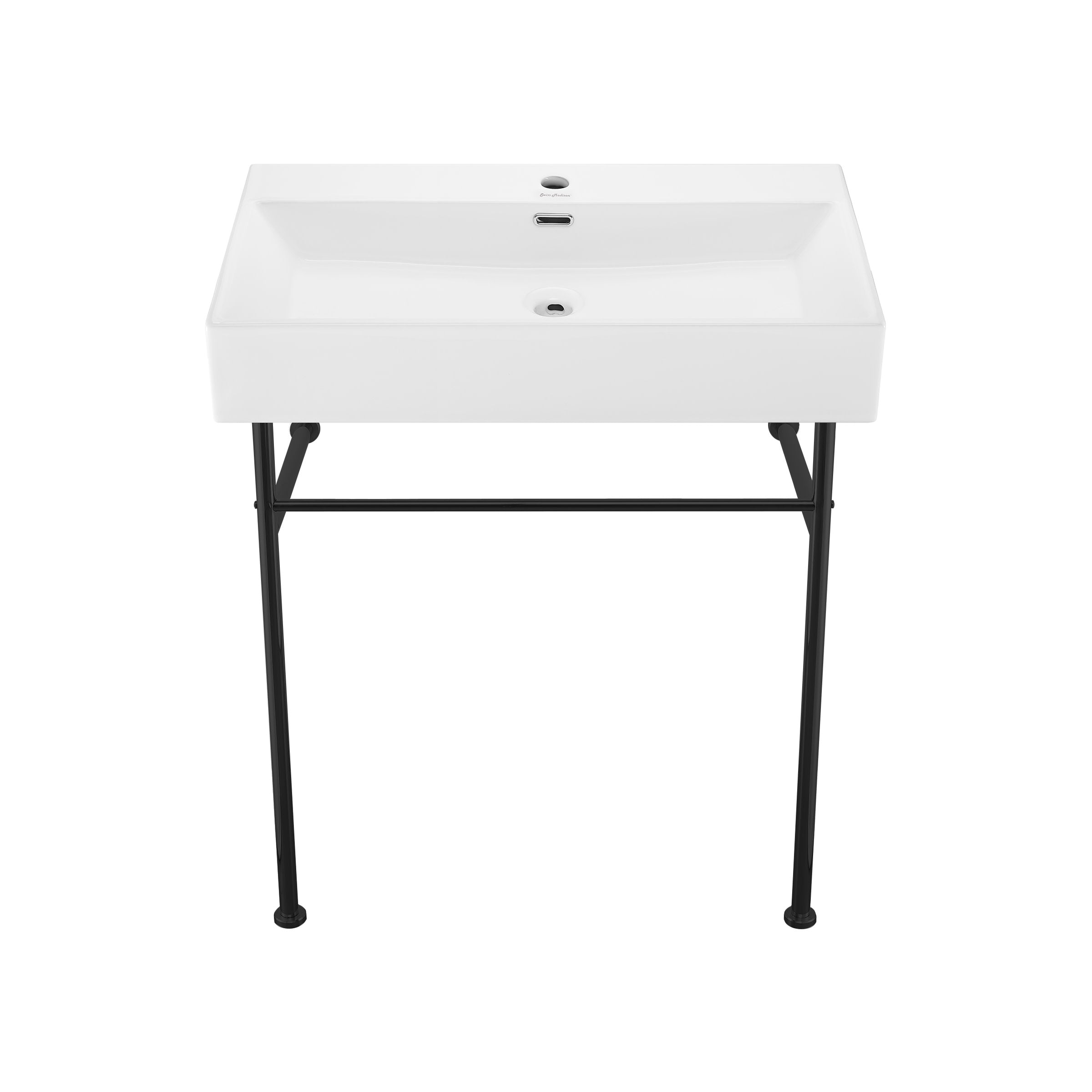 Black / White / 1-Hole