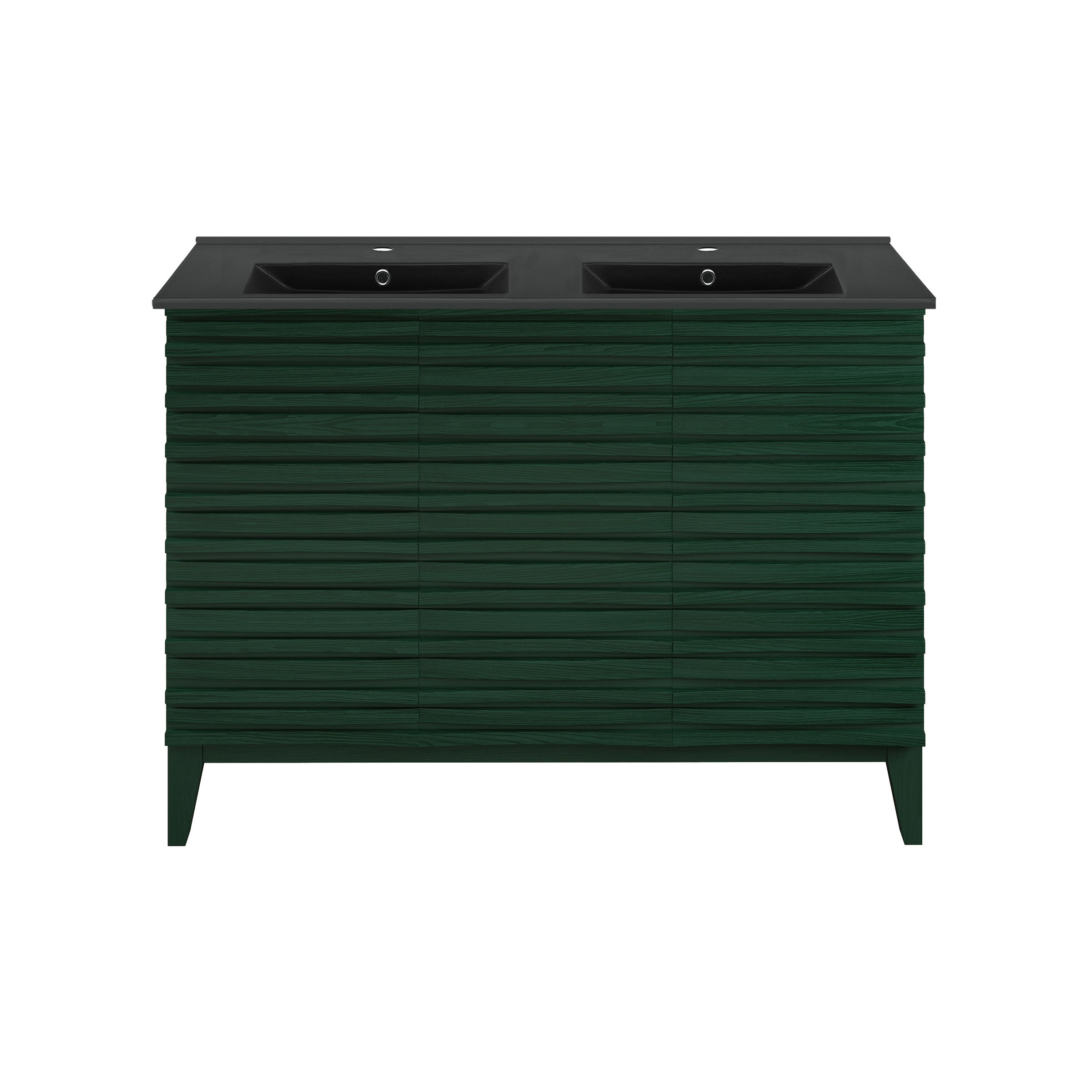 Green Oak / Matte Black / 1-Hole