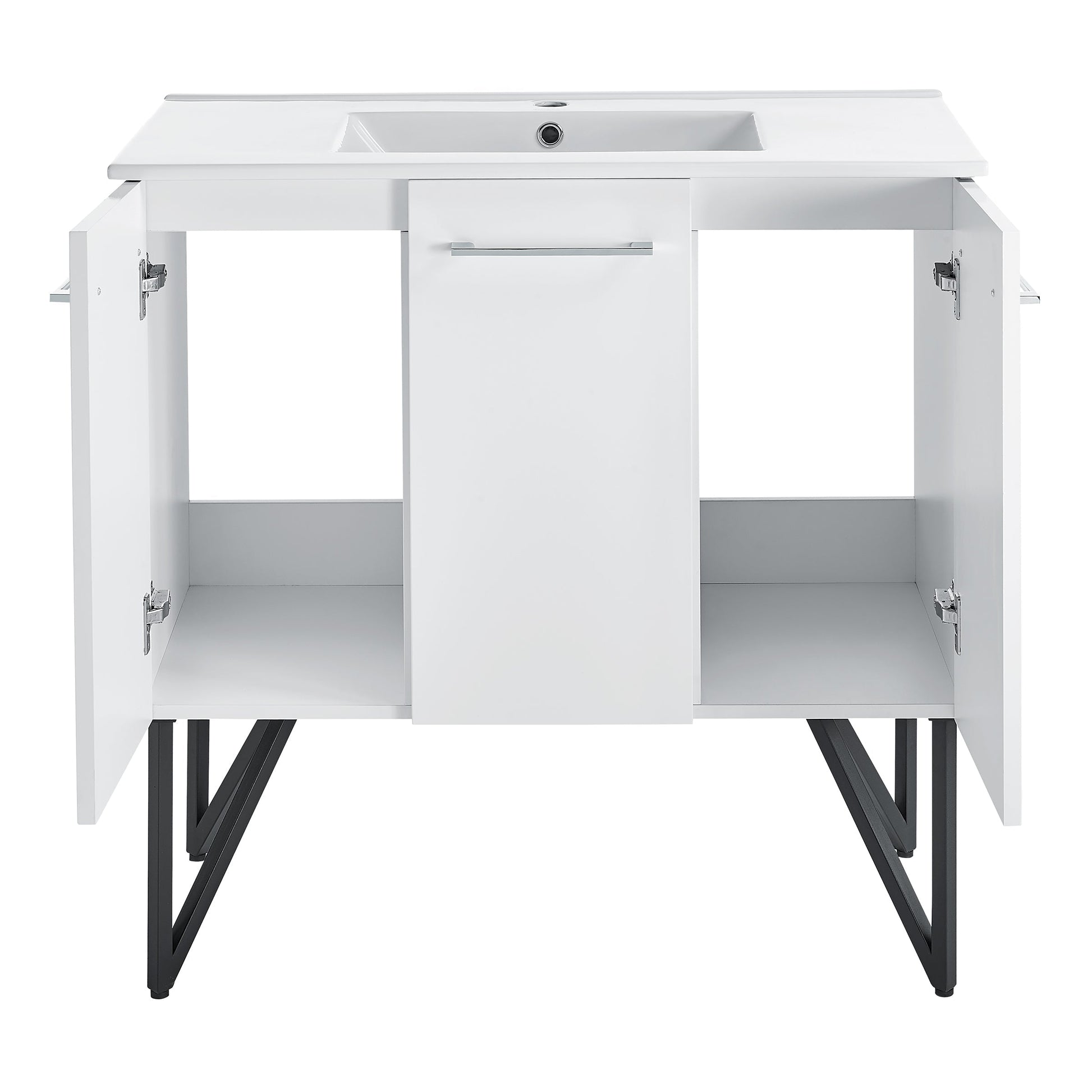 White / White / 1-Hole