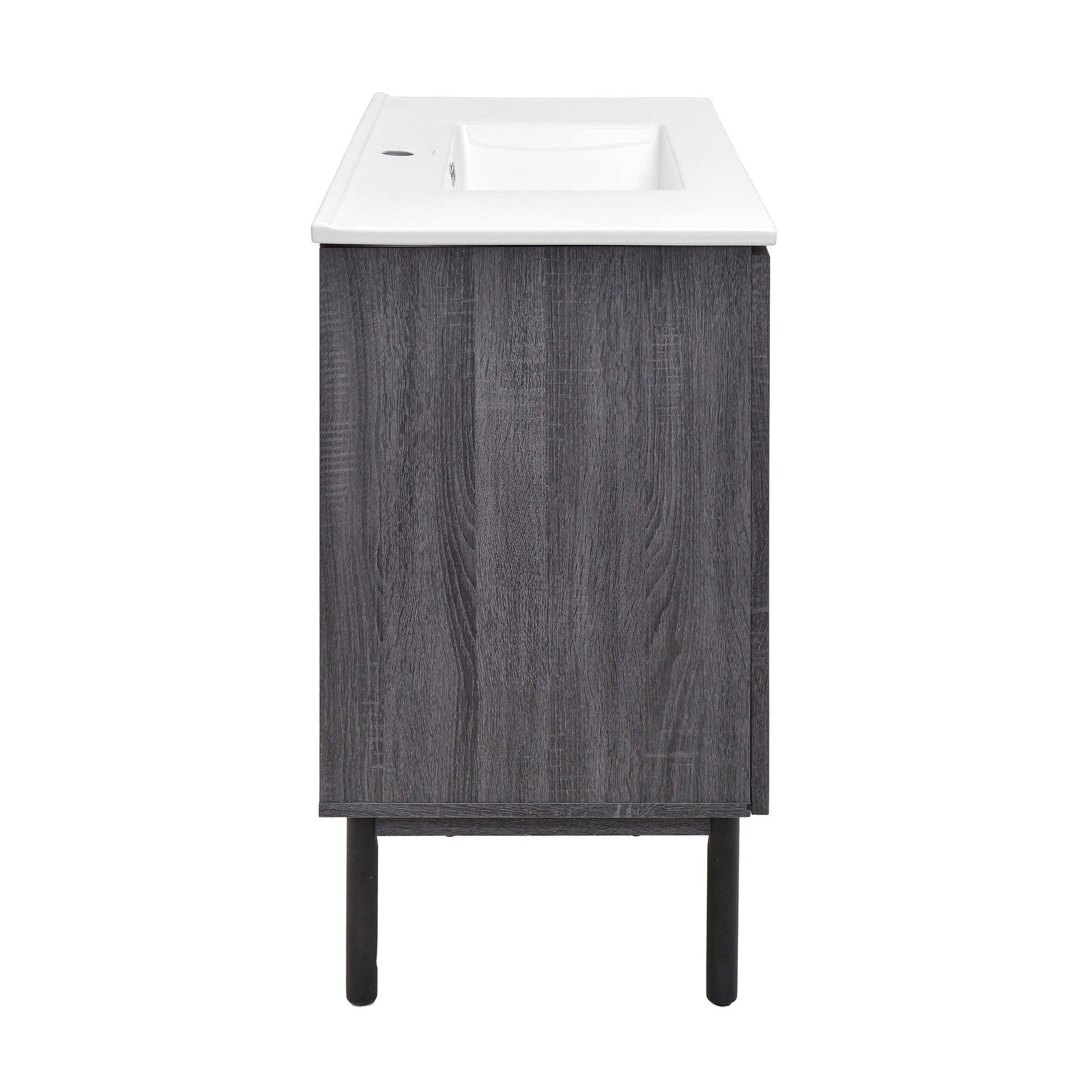 Black Oak / White / 1-Hole