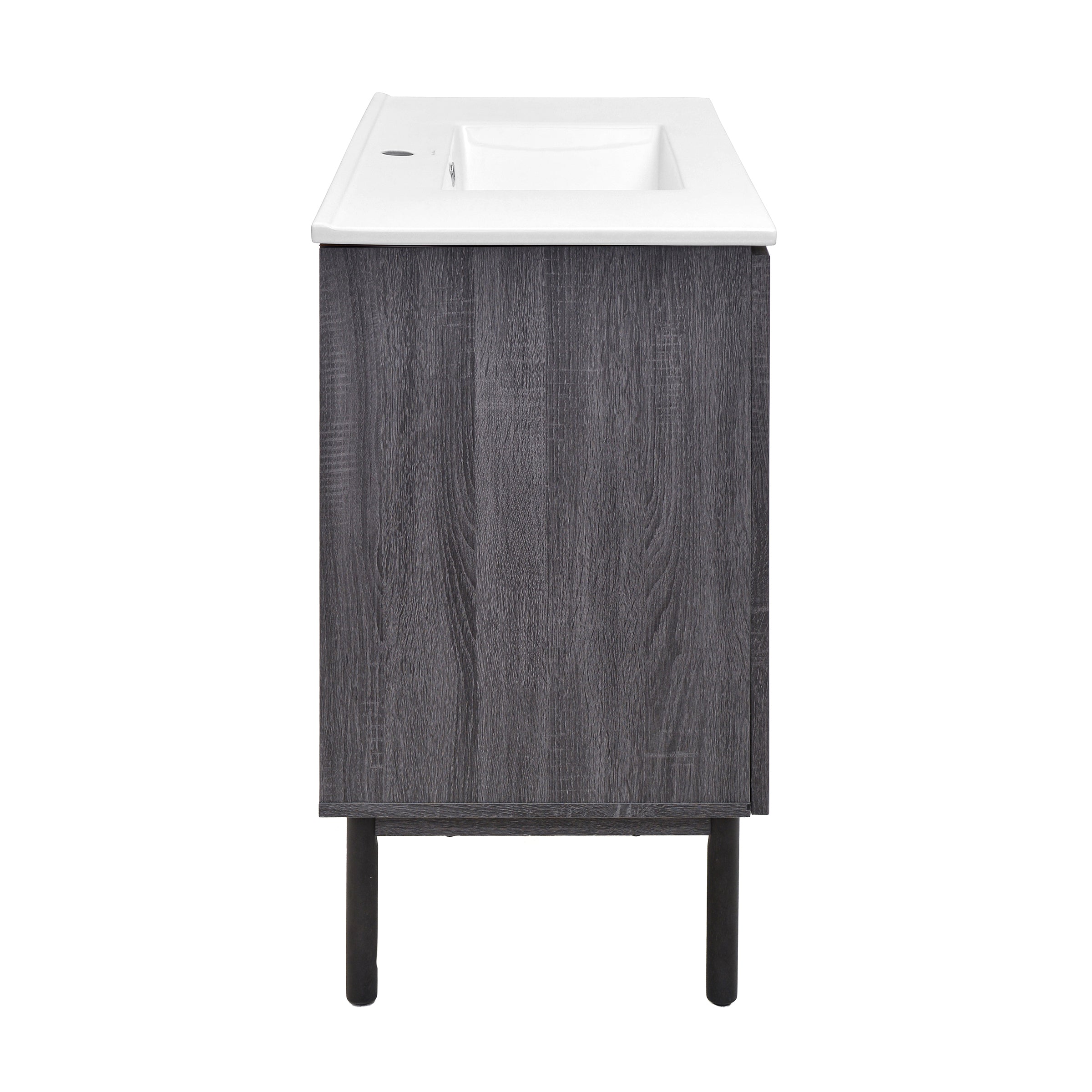 Black Oak / White / 1-Hole