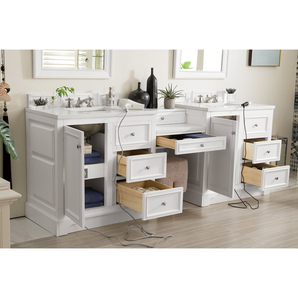 Bright White / White Zeus - 3 Faucet Holes