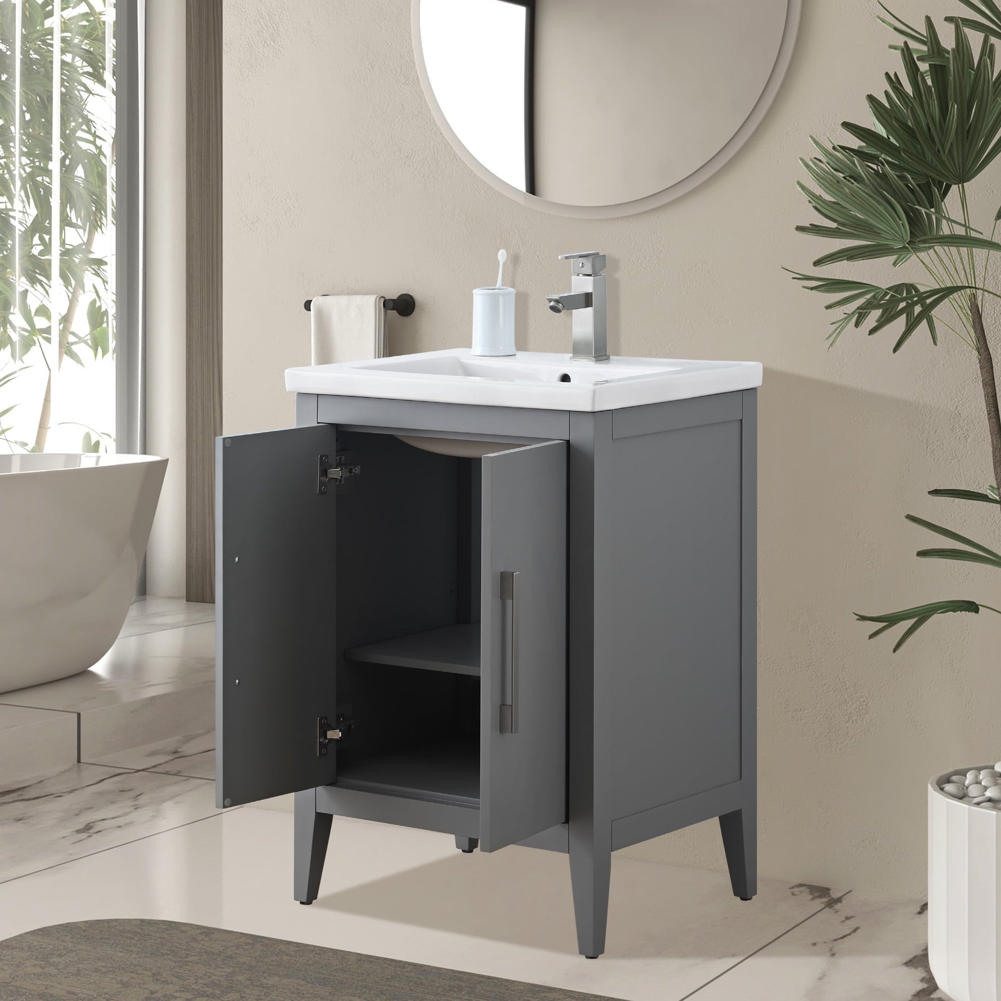 Cashmere Gray / Brushed Nickel