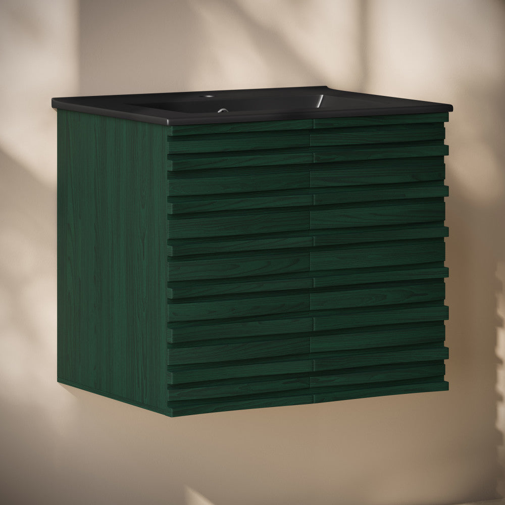 Green Oak / Black / 1-Hole