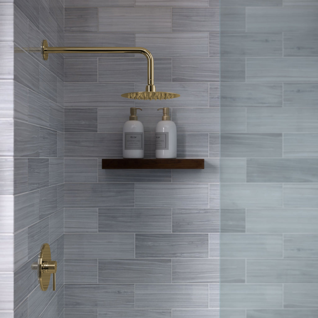 Brushed Gold / Without Hand Sprayer / Without Tub Filler