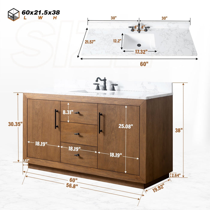 Tan / Engineered Marble