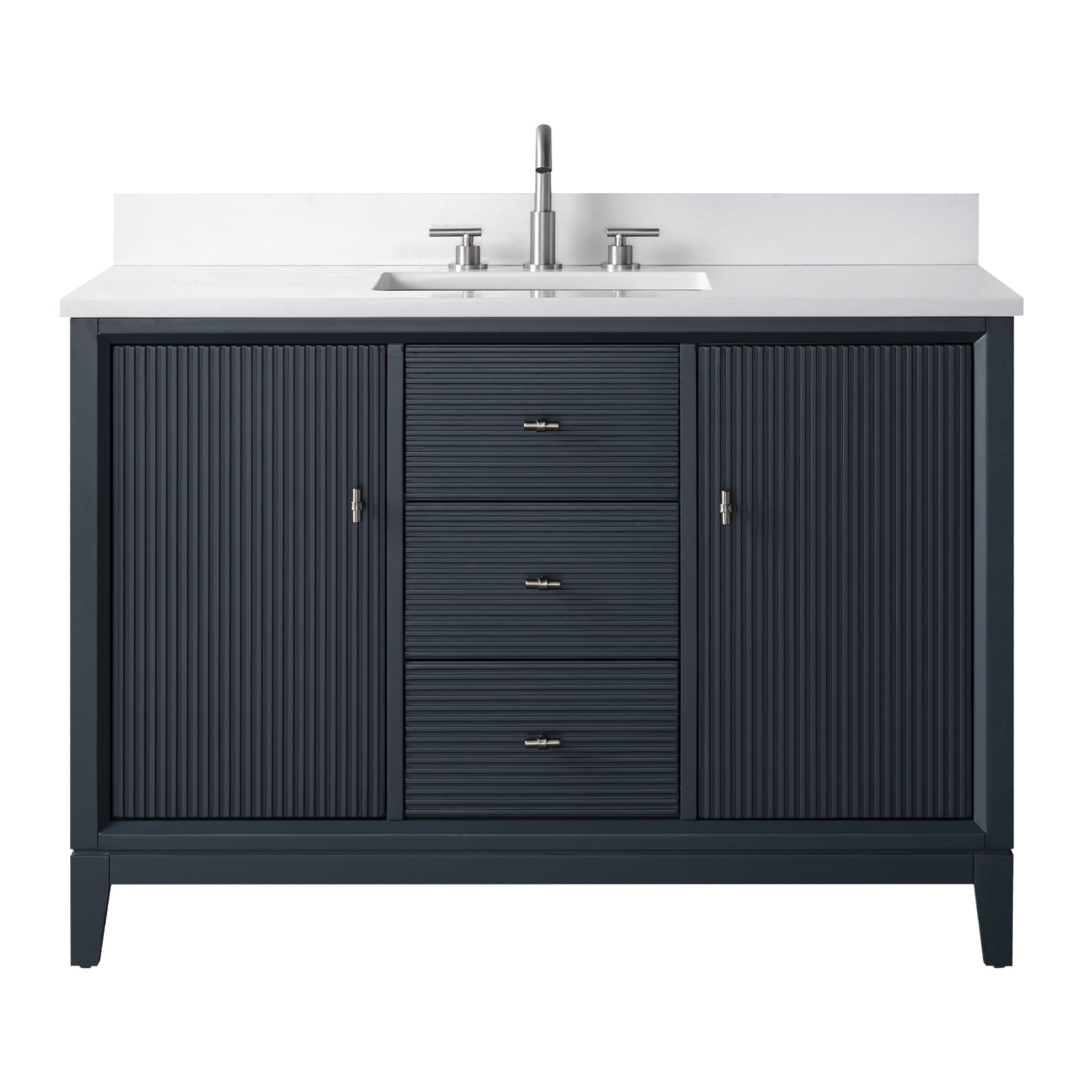 Linear Vintage Spruce Blue / Brushed Nickel