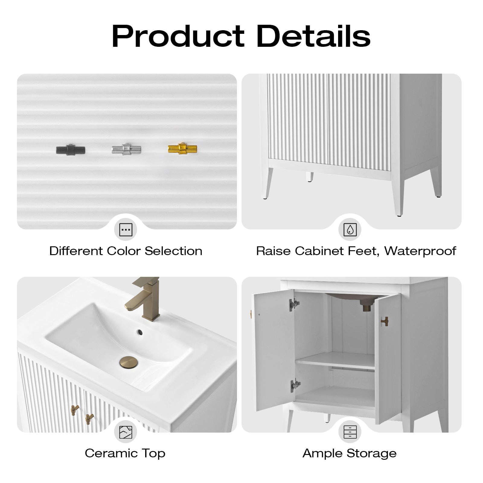 White / Brushed Nickel