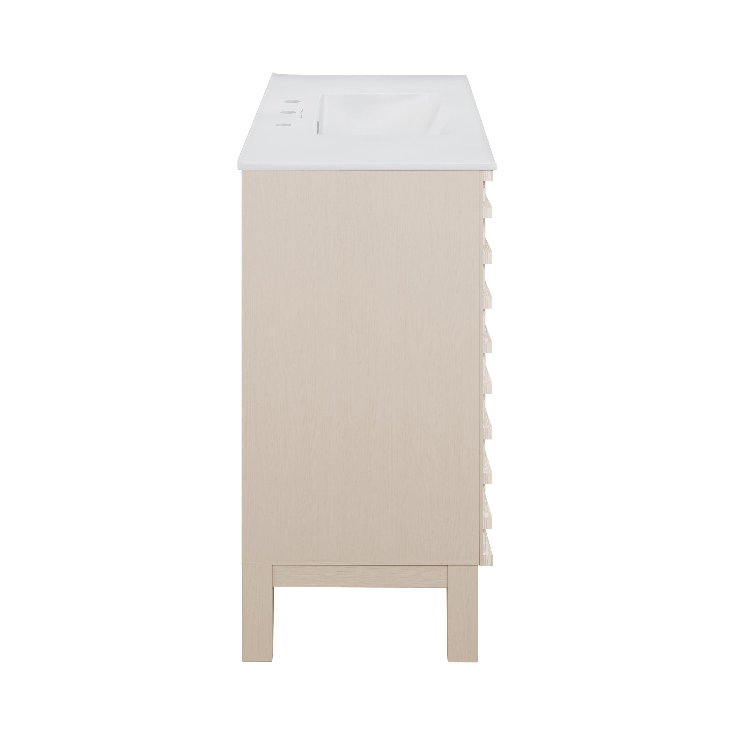 White Oak / White / 3-Hole