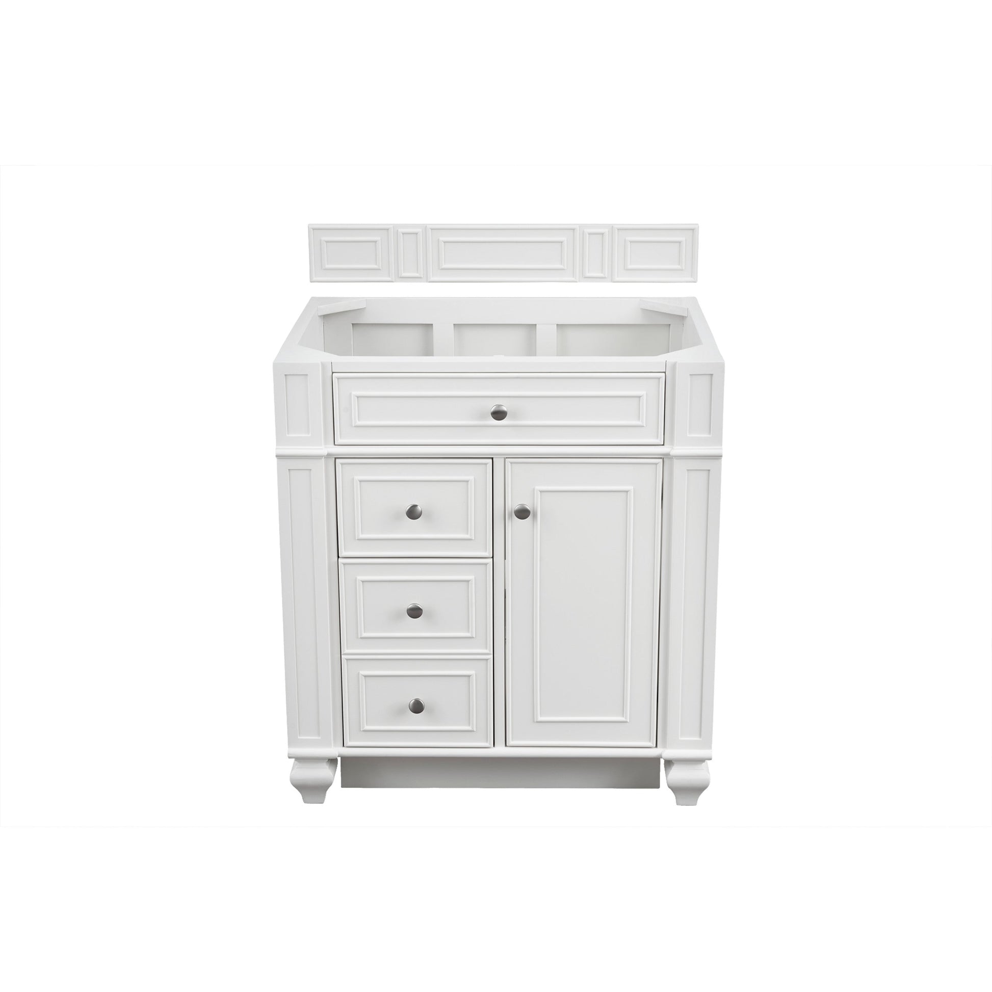 Bright White / No Countertop