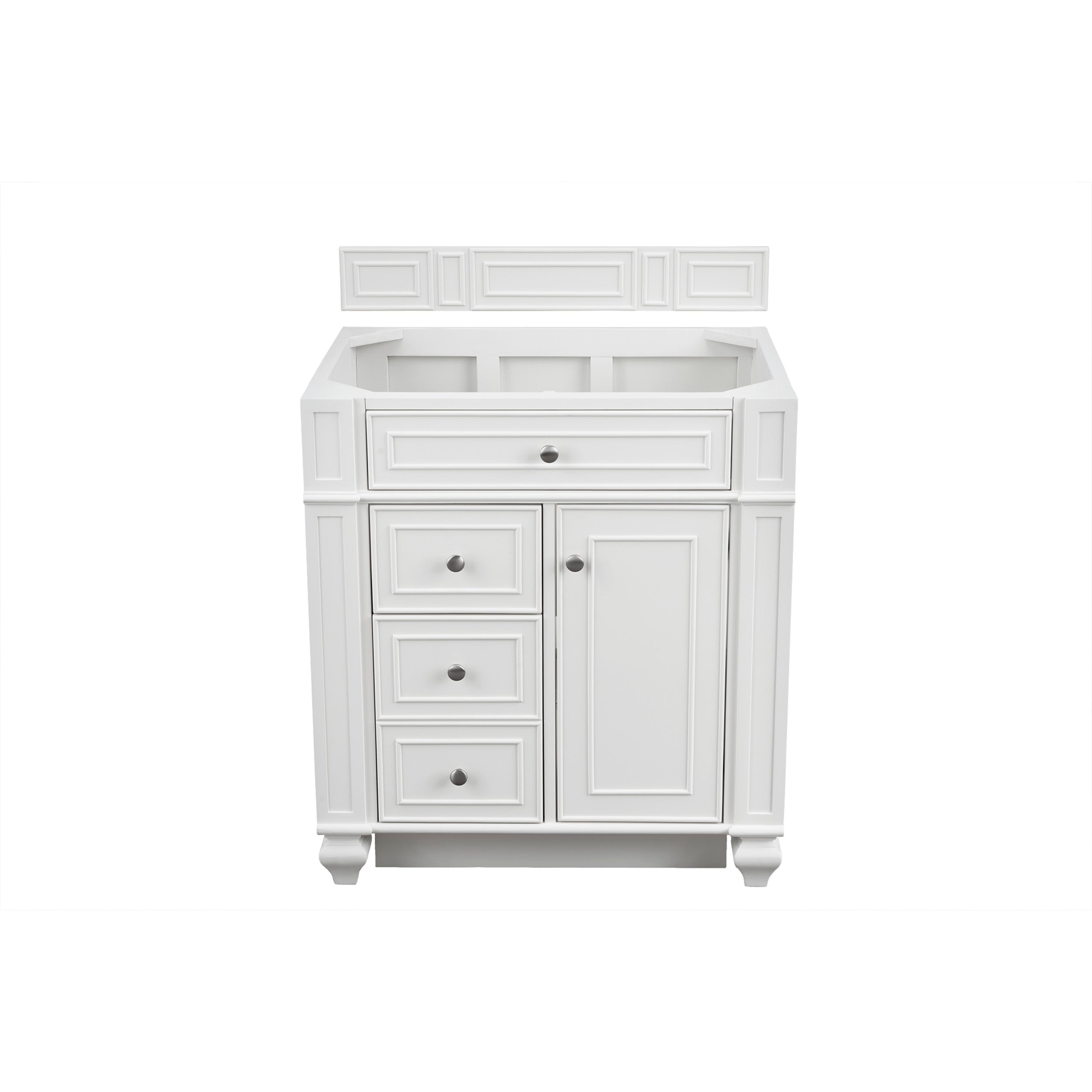 Bright White / No Countertop
