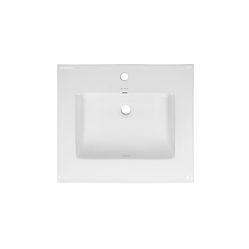 Glossy White / 1-Hole