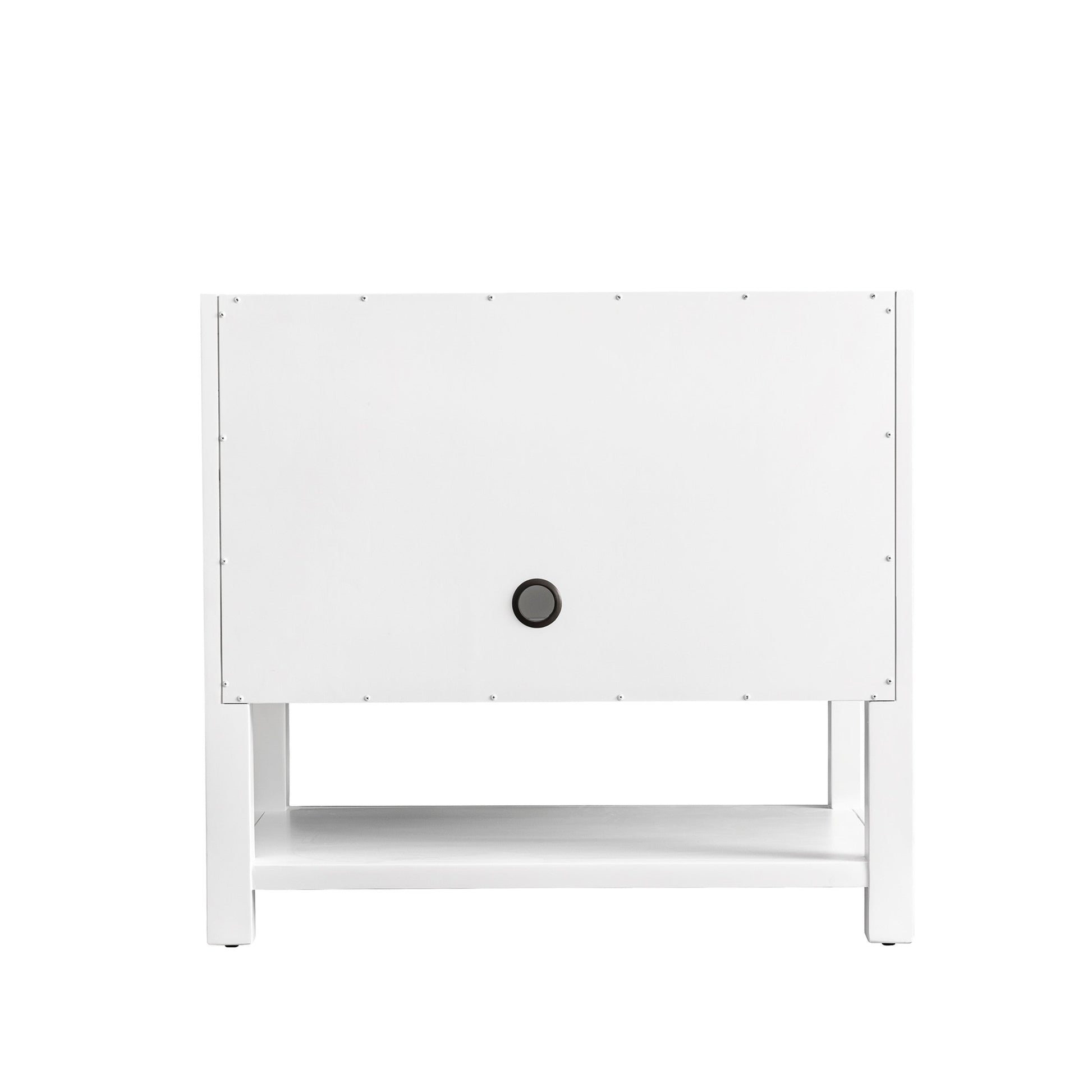 Bright White / No Countertop
