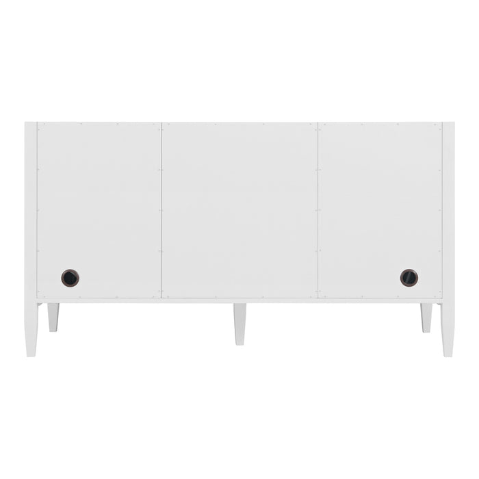 Bright White / No Countertop