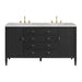Carbon Oak / Victorian Silver - 3 Faucet Holes