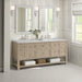 Whitewashed Oak / Arctic Fall - 3 Faucet Holes